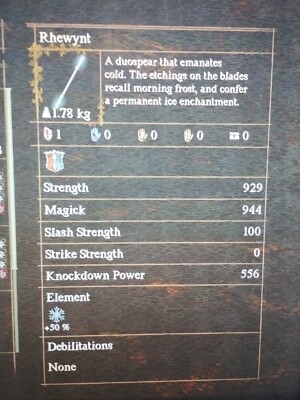 Dragon's Dogma 2 - Duospear Rhewynt  Class Mystic Spearhand- PS5