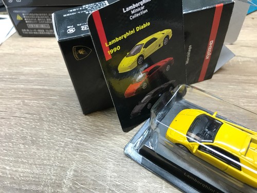Kyosho - Lamborghini MiniCar - Diablo - Yellow - 1/64 Mini Car - R12 - Picture 9 of 9