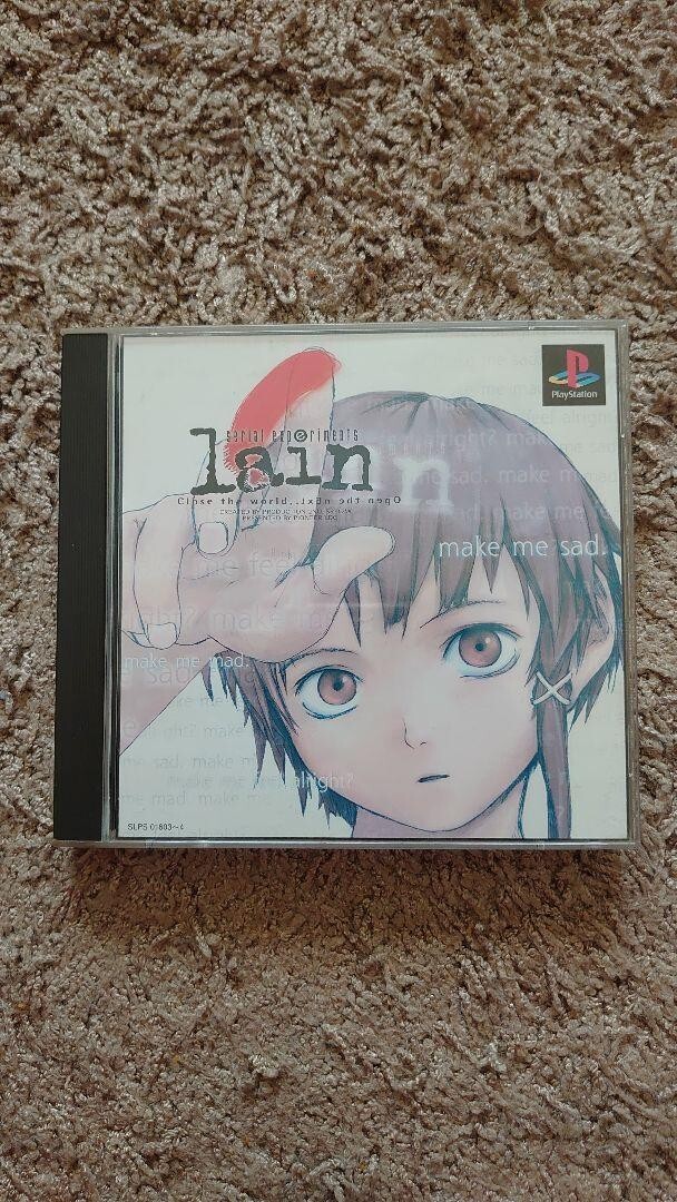 PlayStation - selial experiments lain ps レイン Serial Experiments Lain PS1 Playstation 1994 p1 | eBay
