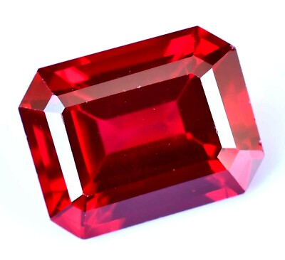 Natural Red Myanmar Spinel 10.05 CT Certified Emerald Stunning Loose Gemstone