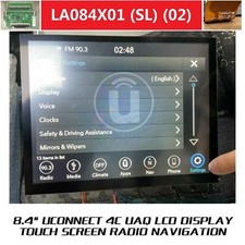 Opened Box 17-23 Replacement 8.4" Uconnect 4C LCD DISPLAY Touch Screen Radio