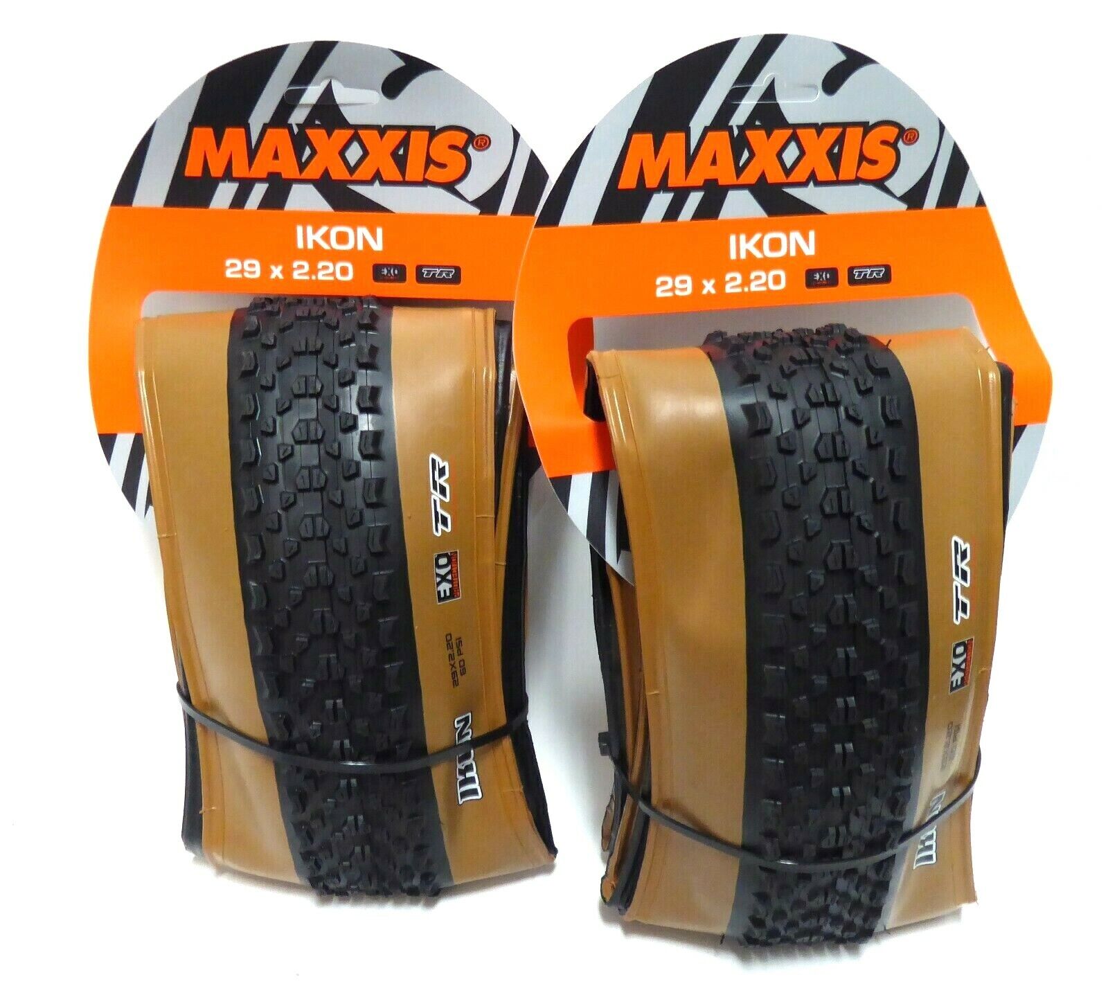 Maxxis Ikon 29x2.20 MTB Folding Tyre Pack (2 Units)