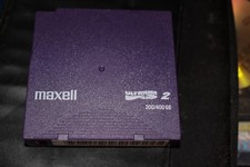 Maxell LTO2 LTO Ultrium 2 1/2" Data Cartridge 200/400GB with Barcode