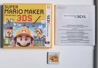 NINTENDO 3DS : SUPER MARIO MAKER - Completo, ITALIANO ! 2DS e New 3DS XL