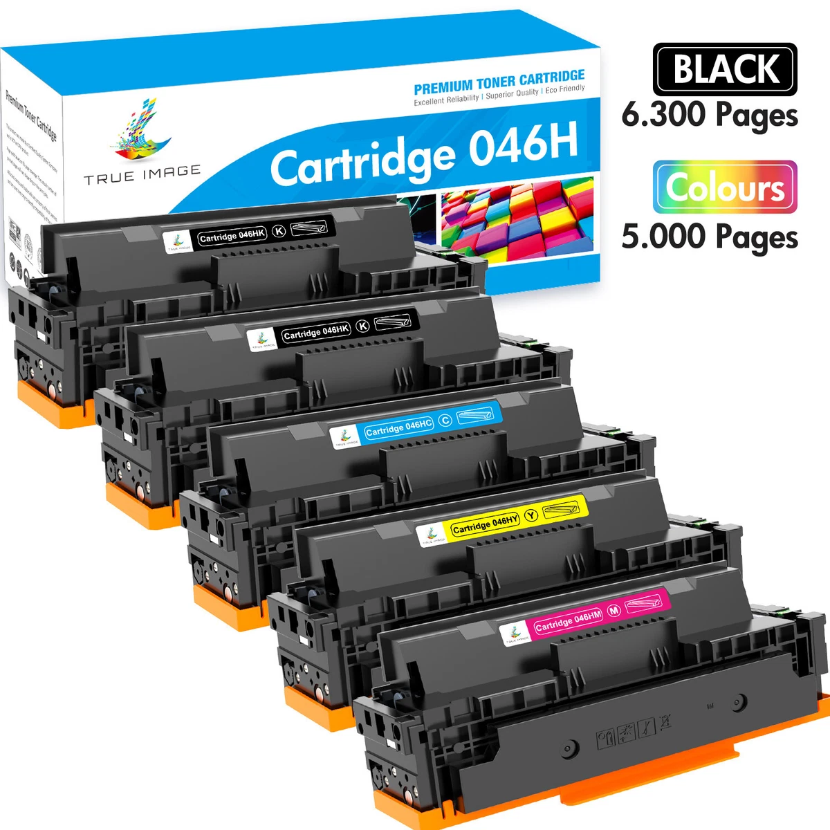 Toner Compatible for Canon 046H Imageclass Mf733cdw Mf731cdw Mf735cdw LBP-654cdw