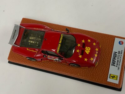 Miniature AMR 1/43 Ferrari 512 BB Le Mans 1981 N°48 – Modèle De Collection