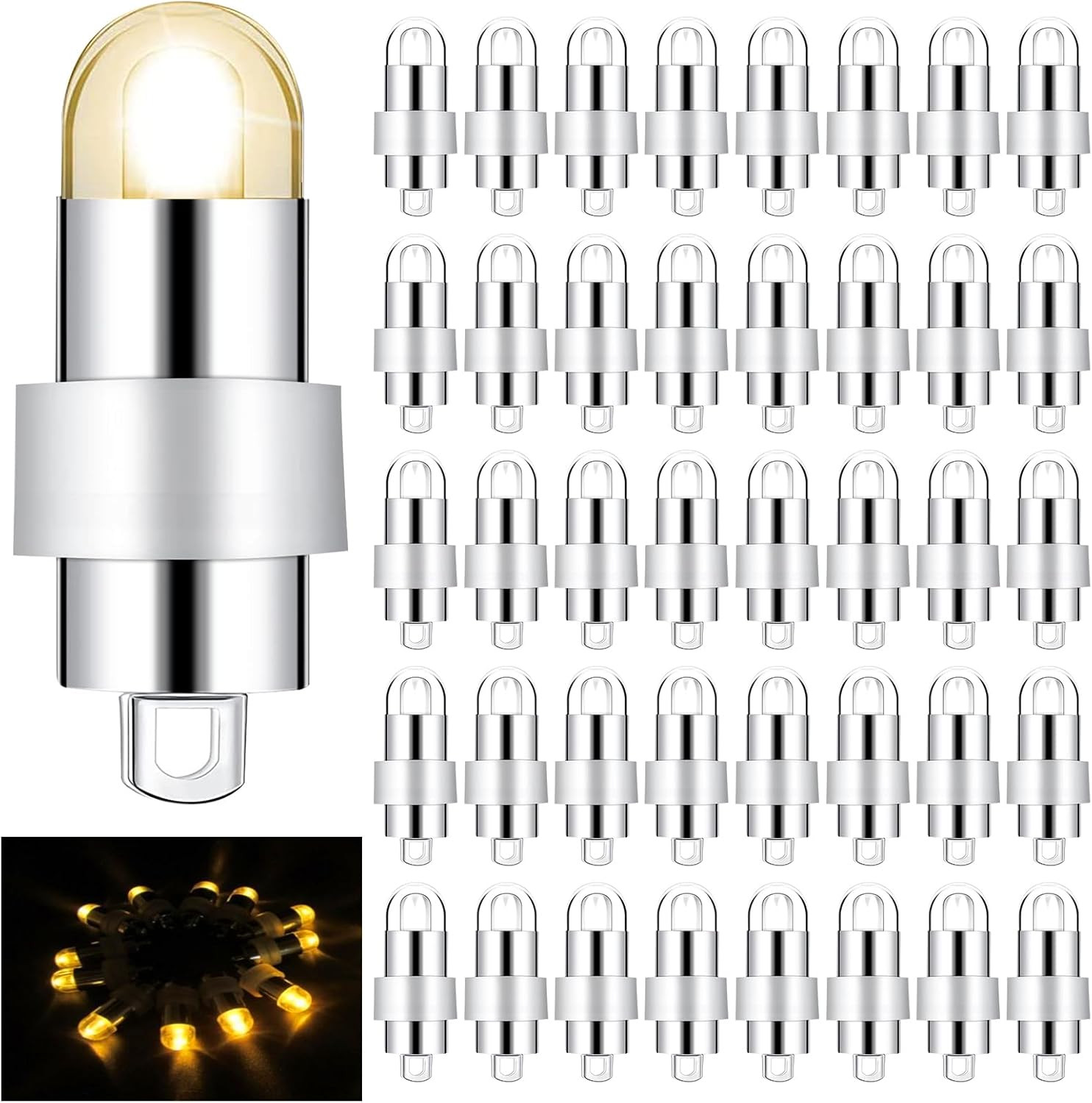 40 LED Mini per Lanterne e Bricolage | Impermeabili e Potenti