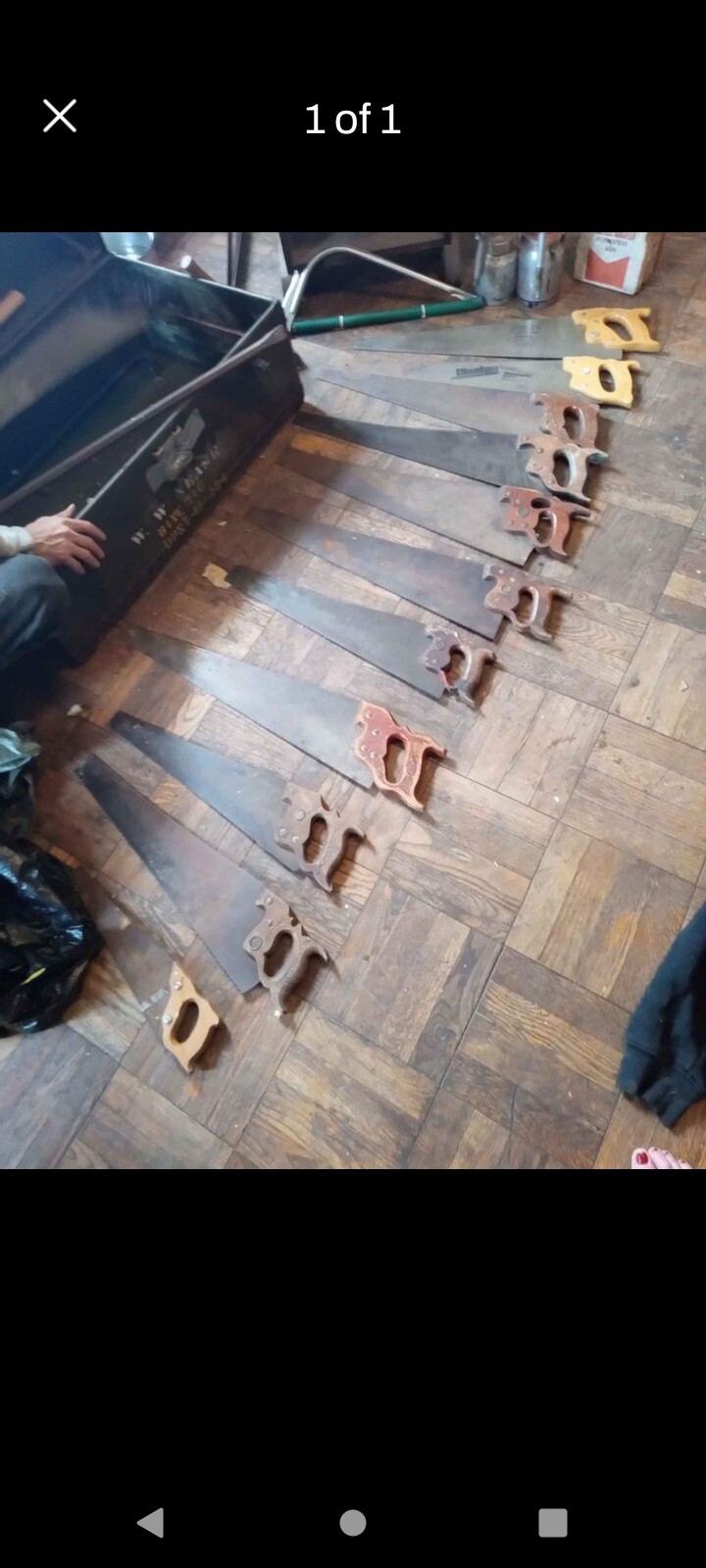 vintage hand saws disston Lot Of 10 eBay