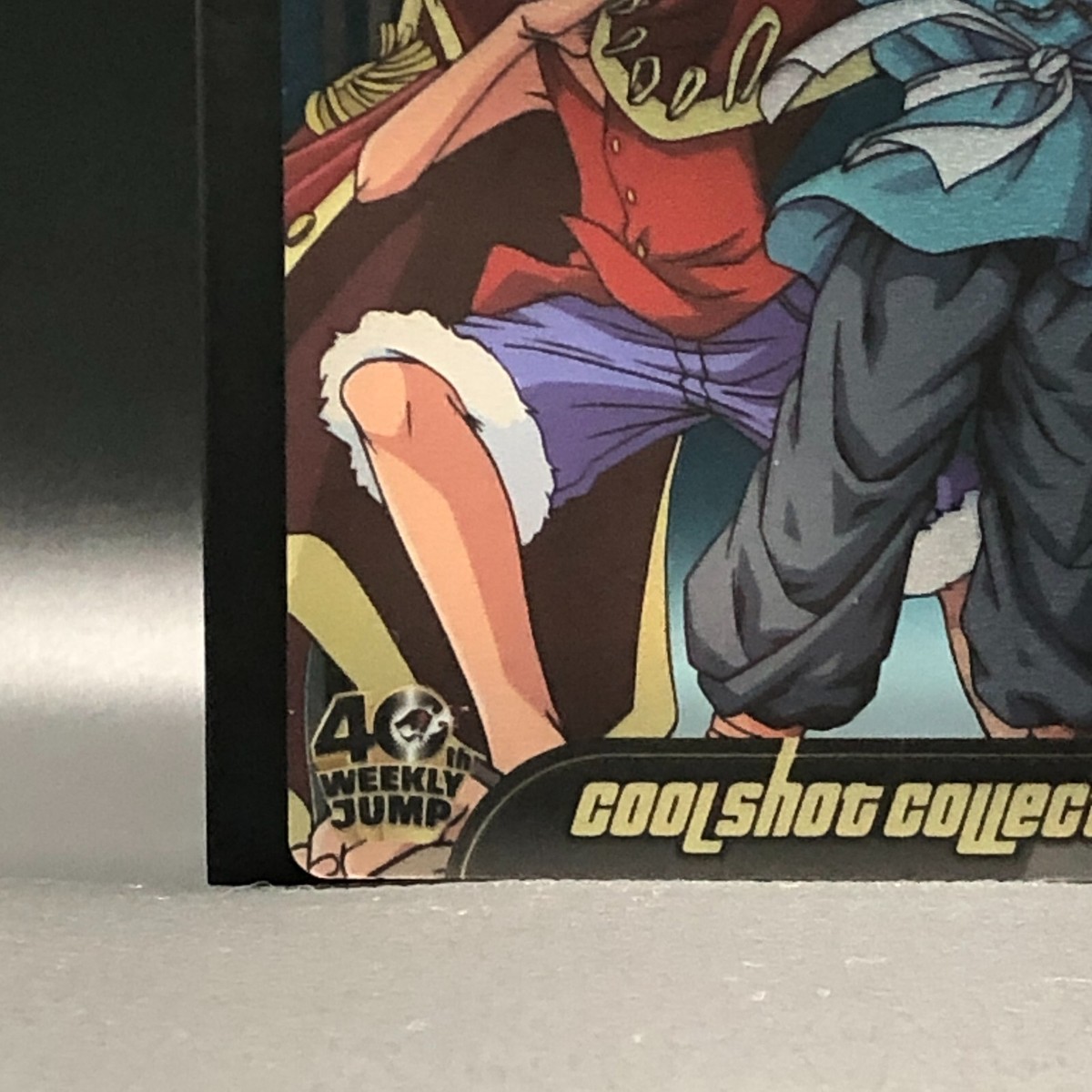 JUMP40周年 カードDRAGON BALL×ONE PIECE 40th Jump One Piece x Dragon Ball Collaboration Card Luffy