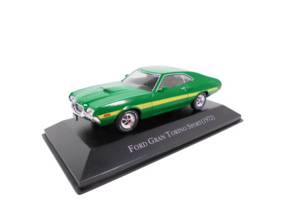 FORD GRAN TORINO SPORT 1972 - 1/43 Dieacast Miniatur Modellauto AC11