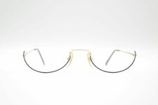 Bourgeois Midnylon 3506/06 50 24 140 Black Gold Semi-Rimless Glasses Eyeglasses