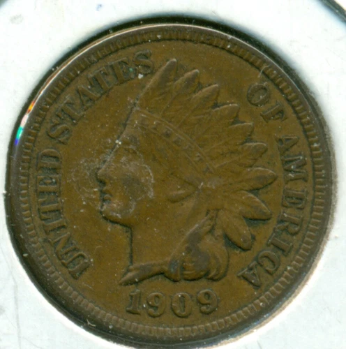 1909 INDIAN HEAD CENT, VERY FINE-EXTRA FINE, GREAT PRICE!