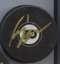 CRAIG BERUBE SIGNED PHILADELPHIA FLYERS HOCKEY PUCK w/ COA