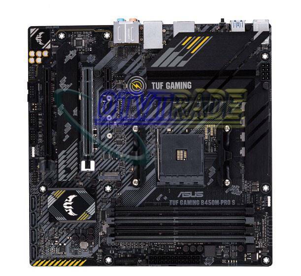 Asus TUF GAMING B450M-PRO S Motherboard CPU AM4 AMD RGB Dual