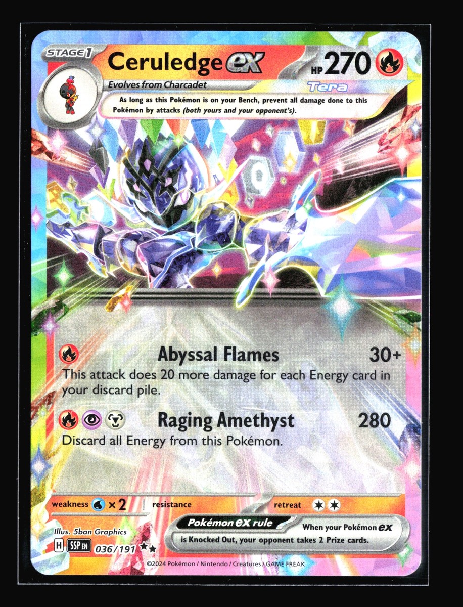 ソウブレイズAR Ceruledge IR 15枚 ソウブレイズAR Ceruledge IR 15枚 Pokemon Card Ceruledge AR