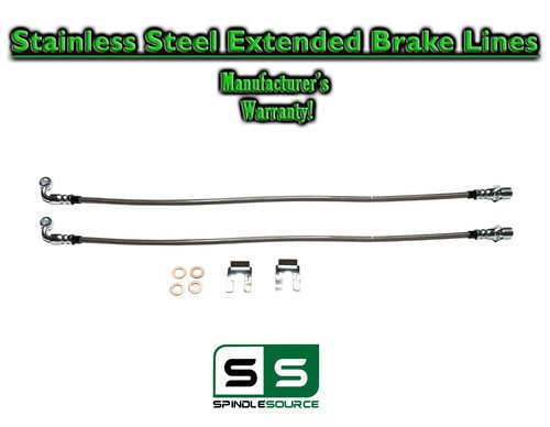Extended Brake Line Set FITS 2003 - 2008 Dodge Ram 2500 3500 (1500 MEGA CAB) 2WD - 第 1/1 張圖片