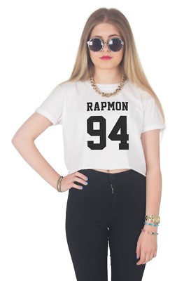 RapMon 94 Crop Top Cropped Fashion Kpop Fangirl Jungkook Suga K-Pop