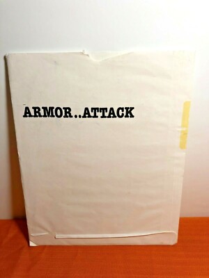 Vectrex Armor Attack INLAY & Manual ONLY Canadian Variant | eBay