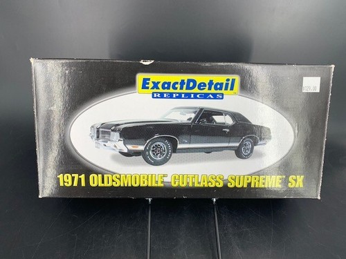 1:18 Exact Detail Black 1971 Oldsmobile Cutlass Supreme SX Ltd Ed. # of 2000 - 第 1/6 張圖片