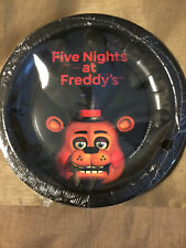 Five Nights at Freddy's Dessert Plates, 8 Pack 