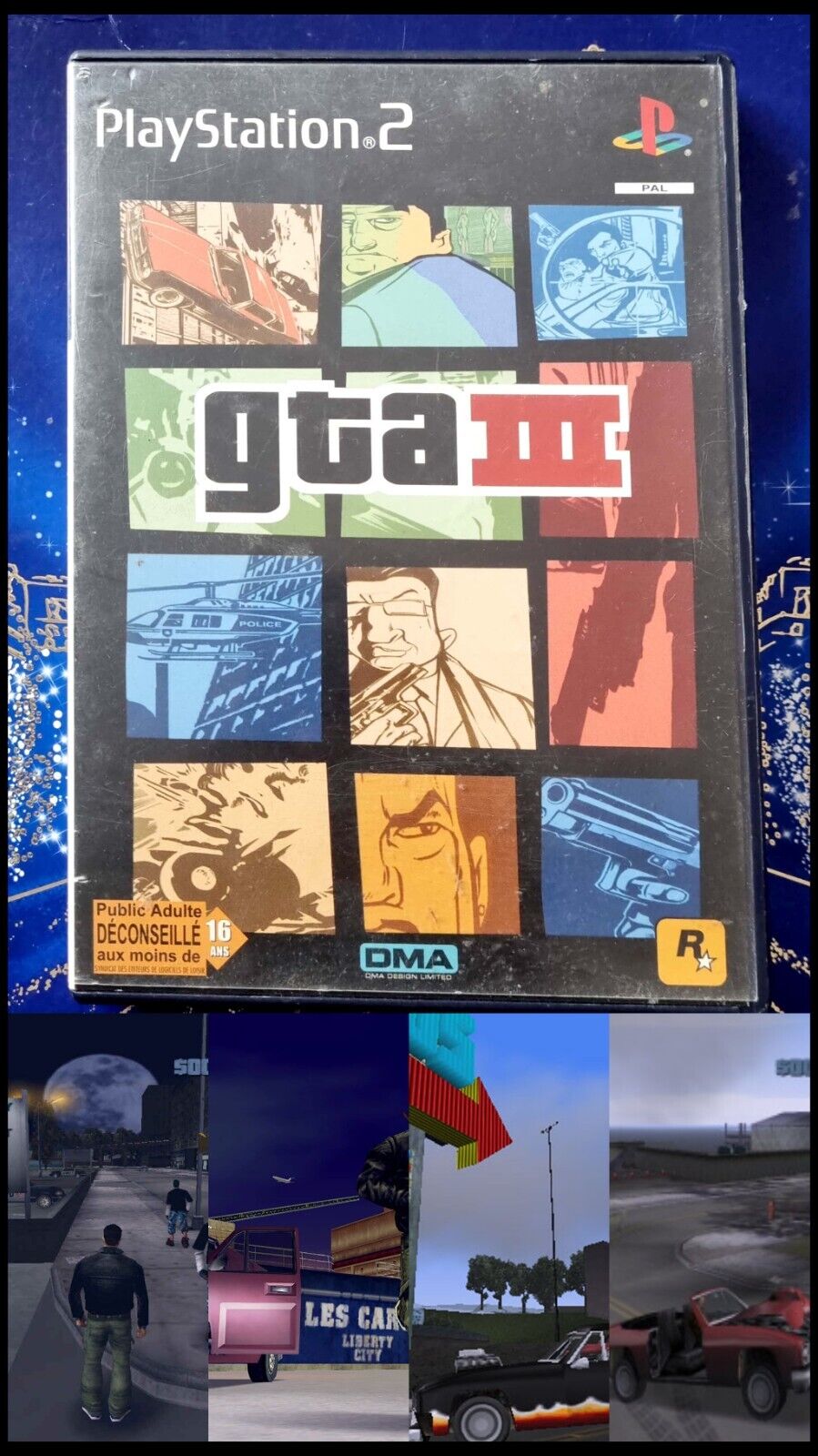 Grand Theft Auto: San Andreas PS2 Cover Art - Portugal : Rockstar