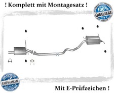 Auspuffanlage für Hyundai Santa Fe I 2.0 2.4 CRDI 4x4 Auspuff Montagesatz