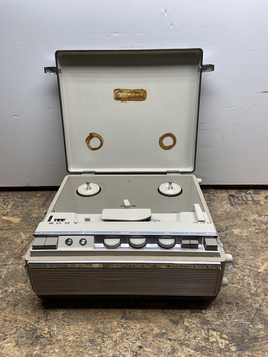 Vintage 1960s Sony Reel to Reel Tapecorder Model 464 | eBay