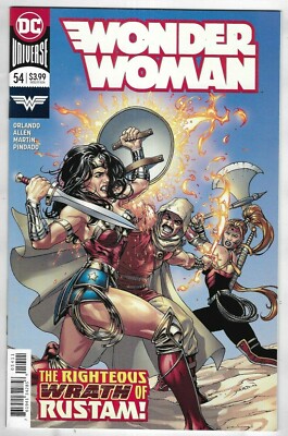Wonder Woman Comic 54 Cover A David Yardin First Print 2018 Steve Orlando DC