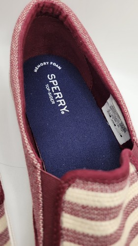 Damen Sperry Bootsschuhe Slipper Größe 9,5 STS85929 schimmernde Streifen - Bild 8 von 10