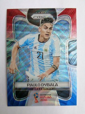 その他 2018-19Toops Finest PAULO DYBALA RED2/10 10 Paulo Dybala Argentina 1st Red Blue Prizms 2018 PANINI PRIZM