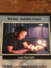  STIM ADDICTION 1998 BABYLON 5 CCG RARE CARD NEAR MINT NEVER PLAYED WITH