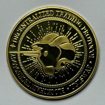 Virtual Digital Coin - Uniswap UNI Crypto Game Coin Commemorative Coin