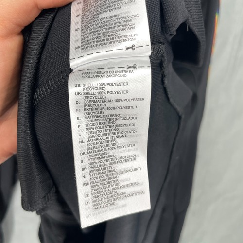 Adidas Pullover Damen 2X schwarz Rainbow Primegreen Aeroready Full Zip leicht - Bild 10 von 16