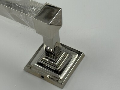 Rejuvenation Hardware Bixby Towel Bar 30 in, Polished Nickel, Discontinued | eBay