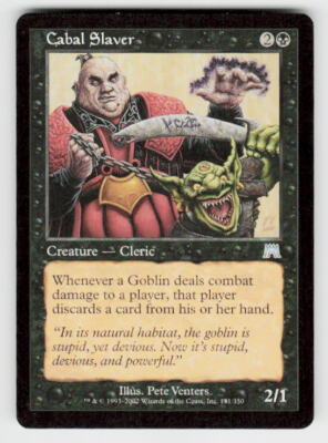 Onslaught #131 Cabal Slaver