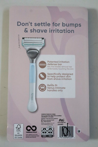 Gillette Venus Female Intimate Grooming 1 Handle + 8 Cartridges - Picture 2 of 2