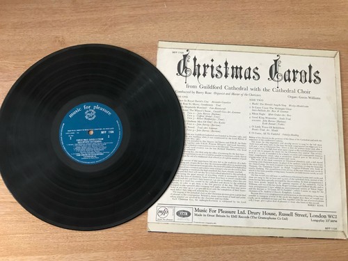 Christmas Carols From Guildford Cathedral - Vinyl Record LP Album - MFP 11104 - Picture 2 of 2
