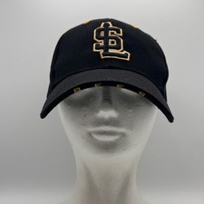 Salt Lake Bees Hat Cap Strap Back Black Yellow MILB Baseball Minor League Mens