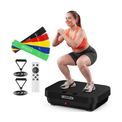 SEDOZIK Vibration Plate Exercise Machine, 450lb Capacity Whole Body Vibrating...