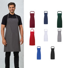 Premier Waterproof Bib Apron PR115 - Restaurant Waiting Salon Cooking Workwear