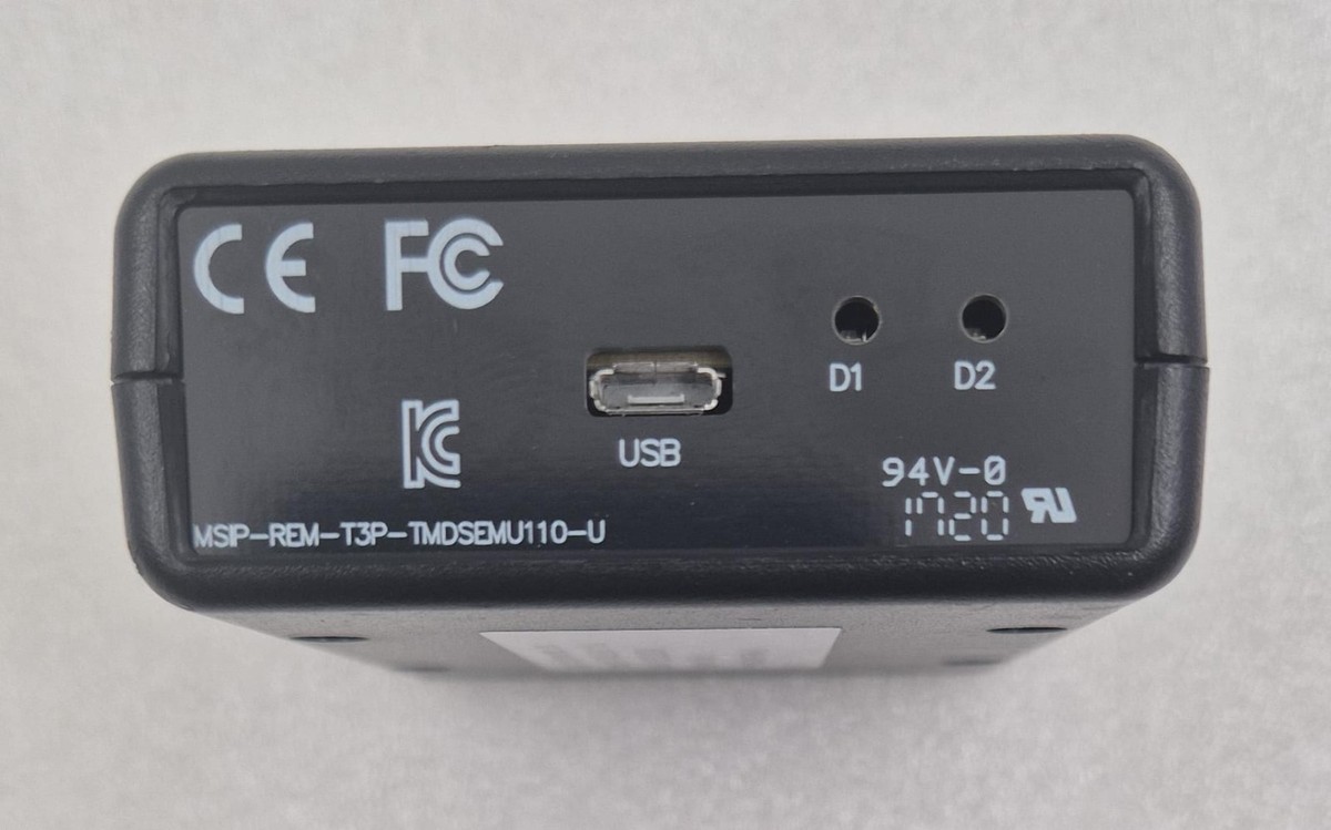 Texas Instruments XDS110 Debug Probe TMDSEMU110-U 518155-0001R