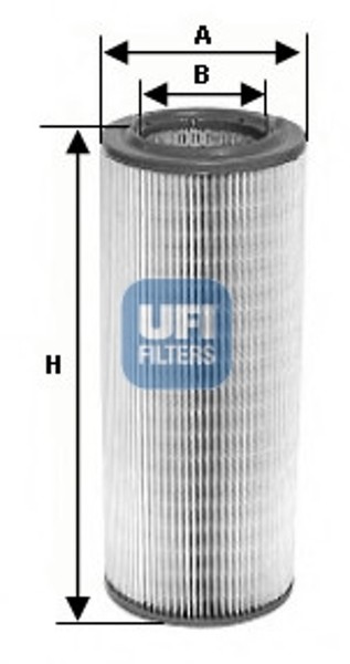 Luftfilter UFI 27.400.00 Filtereinsatz FüR Lybra Thesis Alfa 166 SW Lancia JTD-image