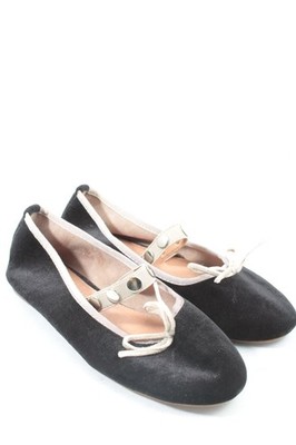 VANESSA WU Klassische Ballerinas Damen Ballerinas Gr. DE 39 schwarz Casual-Look