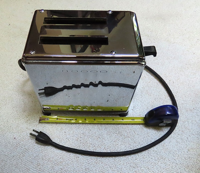 Vintage 1930's 1BB4 Toastmaster Electric Pop-Up Toaster, McGraw-Edison Co.