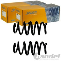 2X Spidan Fahrwerksfedern Hinten Passend FÜR Toyota RAV Links+Rechts
