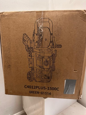 #ad C4012PLUS 1500C Cold Water Pressure Washer Green Model GREEN G1514 41x41x28 cm $180.00