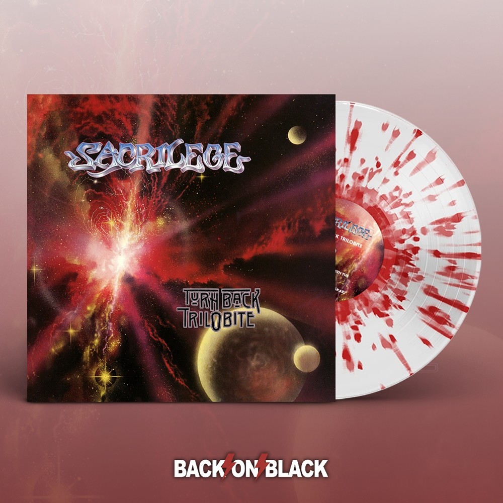 Sacrilege Turn Back Trilobite (clear W/ Red Splatter Vinyl + 12"") 2LP New 803341