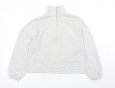 Womens UK Size XS Primark Grey Pullover Sweatshirt