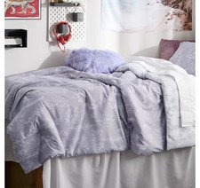 Bedsure Floral Duvet Cover Set Cute Bedding Twin/TwinXL 2pcs Reversible Lavander