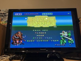 Space Harrier (TurboGrafx-16, 1988) Hu Card, Case, Manual & Sleeve Tested